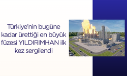Türkiye’nin bugüne kadar ürettiği en büyük füzesi YILDIRIMHAN ilk kez sergilendi