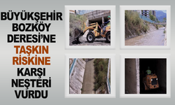 Büyükşehir, Bozköy Deresi’nde 8 Kilometrelik Temizlik Çalışması Başlattı