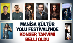 MANİSA KÜLTÜR YOLU FESTİVALİ’NDE KONSER TAKVİMİ BELLİ OLDU