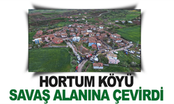 Hortumun savaş alanına çevirdiği köy havadan görüntülendi