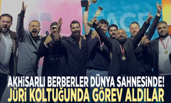 Akhisarlı berberler dünya sahnesinde! Jüri koltuğunda görev aldılar