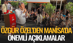 Özgür Özel Memleketinde Konuştu