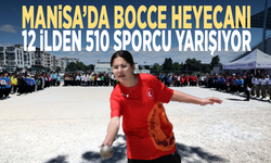 Manisa’da Bocce heyecanı...  12 ilden 510 sporcu yarışıyor