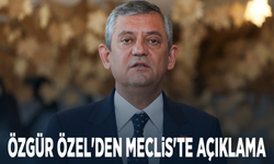 Özgür Özel'den Meclis'te açıklama
