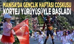 Manisa’da Gençlik Haftası Coşkusu Kortej Yürüyüşüyle Başladı