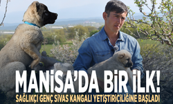 Manisa’da bir ilk! Sağlıkçı genç Sivas Kangalı yetiştiriciliğine başladı