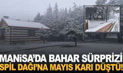 Manisa’da Bahar Sürprizi: Spil Dağı’na Mayıs Karı Düştü!