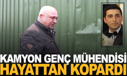 Kamyonun altında kalan genç mühendis hayatıbı kaybetti