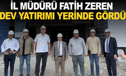 İl Sağlık Müdürü Zeren 400 Yataklı Hastane İnşaatını İnceledi