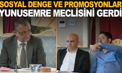 Yunusemre Meclisi'nde sosyal denge tazminatı ve promosyon gerginliği