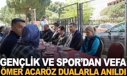 Manisa Gençlik ve Spor’dan Vefa