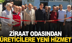 Ziraat Odasından üreticilere yeni hizmet