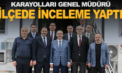 Karayolları Genel Müdürü Ahmet Gülşen Manisa'nın o ilçesini ziyaret etti