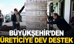 Büyükşehir’den Üreticiye Dev Destek