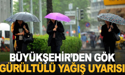 Manisa İçin Gök Gürültülü Sağanak Yağış Uyarısı