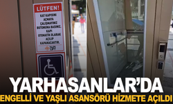 Yarhasanlar Camii’ne engelli ve yaşlı asansörü hizmete açıldı