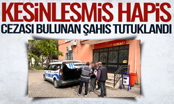 Manisa'da kesinleşmiş hapis cezası bulunan şahıs tutuklandı