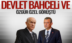 Devlet Bahçeli Özgür Özel ile görüştü