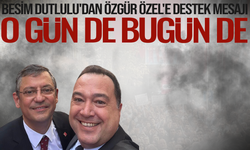 Başkan Dutlulu'dan Özgür Özel'li Paylaşım: O gün de… Bugün de…