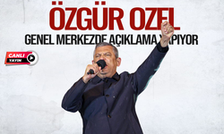 CANLI YAYIN: Özgür Özel açıklama yapıyor