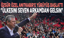 Özgür Özel Anıtkabir’e yürüyüş başlattı: "Ülkesini seven arkamdan gelsin"