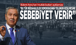 Bülent Arınç'tan 'mutlak butlan' açıklaması: “Bu tür müdahaleler demokrasinin yolunun kesilmesine sebebiyet verir”