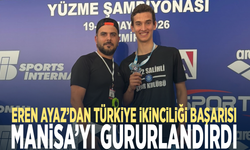 Eren Ayaz’dan Türkiye ikinciliği başarısı... Manisa’yı gururlandırdı