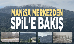Manisa merkezden Spil'e bakış