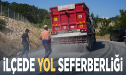 İlçede yol seferberliği