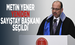 Metin Yener yeniden Sayıştay Başkanı seçildi