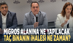 Migros alanına ne yapılacak, Taç binanın ihalesi ne zaman?