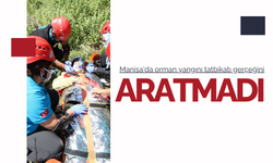 Manisa’da eş zamanlı orman yangını tatbikatı gerçekleştirildi