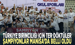 Türkiye birinciliği için ter döktüler... Şampiyonlar Manisa’da belli oldu