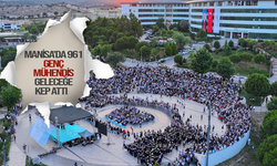 Manisa'da 961 genç mühendis geleceğe kep attı