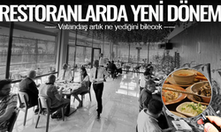 Vatandaş artık ne yediğini bilecek