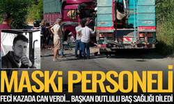 MASKİ personeli Aziz Aydın, trafik kazasında hayatını kaybetti