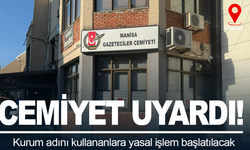 Manisa Gazeteciler Cemiyeti'nden isim hakkı uyarısı:Yasal işlem başlatacağız!