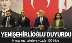 Yenişehirlioğlu duyurdu:Manisa'nın kırsalına milyon euroluk hibe desteği