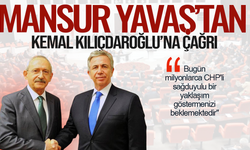 Mansur Yavaş'tan Kılıçdaroğlu'na çağrı