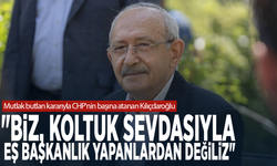 Mutlak butlan kararıyla CHP'nin başına atanan Kılıçdaroğlu: "Biz, koltuk sevdasıyla eş başkanlık yapanlardan değiliz"