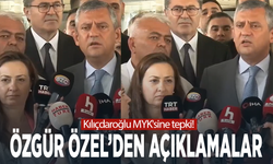 Kılıçdaroğlu MYK'sine tepki!... Özgür Özel'den açıklamalar