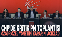 CHP'de kritik PM toplantısı... Özgür Özel yönetimi kararını açıkladı