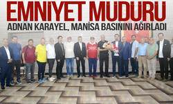 Emniyet Müdürü Adnan Karayel, Manisa basınını ağırladı