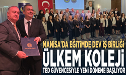 Manisa'da Eğitimde Dev İş Birliği: Ülkem Koleji, TED Güvencesiyle Yeni Döneme Başlıyor