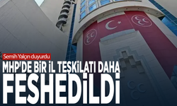 Semih Yalçın duyurdu: MHP'de bir il teşkilatı daha feshedildi