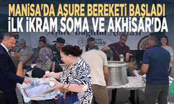 Manisa'da aşure bereketi başladı... İlk ikram Soma ve Akhisar'da