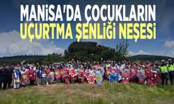 Manisa'da çocukların uçurtma şenliği neşesi