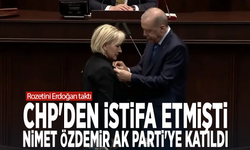 CHP'den istifa etmişti... Nimet Özdemir, Ak Parti'ye katıldı