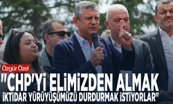 Özgür Özel: "CHP'yi elimizden almak, iktidar yürüyüşümüzü durdurmak istiyorlar"