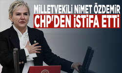 Milletvekili Nimet Özdemir, CHP'den istifa etti